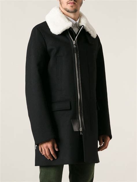 dior homme blazer collar|Dior coats for men.